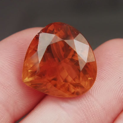 Natural Calcite — 22.75 ct, Namibia, Modified Pear (GL)