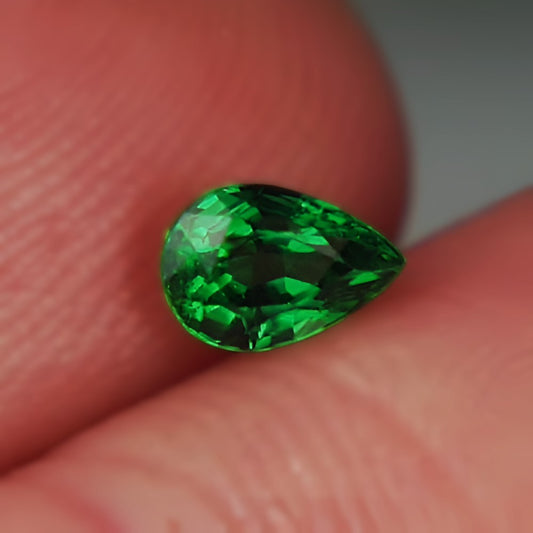 Superb Color! Chrome Green Tsavorite Garnet Kenya