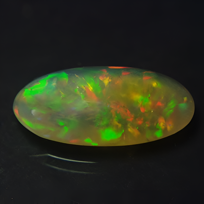 Multi-Color Fire! Fine Quality Welo Opal 6.80ct GL