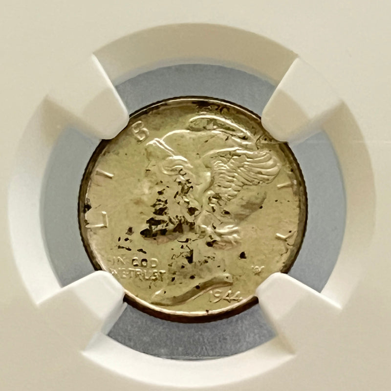 Mercury Dime 1944 D 10C MS 65 4396971-015