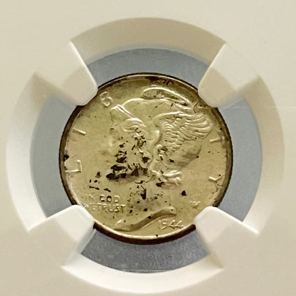 Mercury Dime 1944 D 10C MS 65 4396971-015
