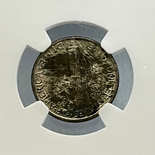 Mercury Dime 1944 D 10C MS 65 4396971-015