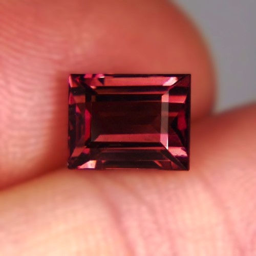 USA Cut! Cranberry Red Tourmaline Nigeria 2.39 Carat