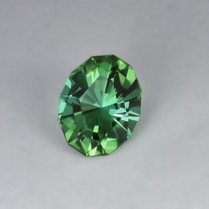 USA Cut! Bright Green Tourmaline Afghanistan 2.89 ct GL