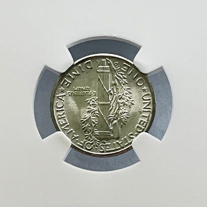 Mercury Dime 1944 D 10C MS 65 4521786-101
