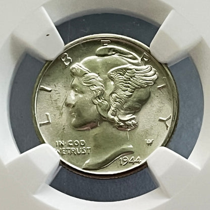 Mercury Dime 1944 D 10C MS 65 4521786-101