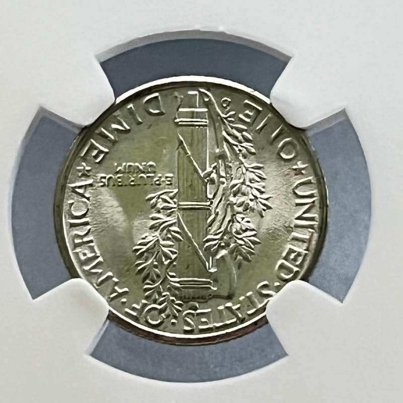 Mercury Dime 1944 D 10C MS 65 4521786-101