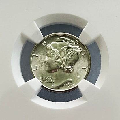 Mercury Dime 1944 D 10C MS 65 4521786-101