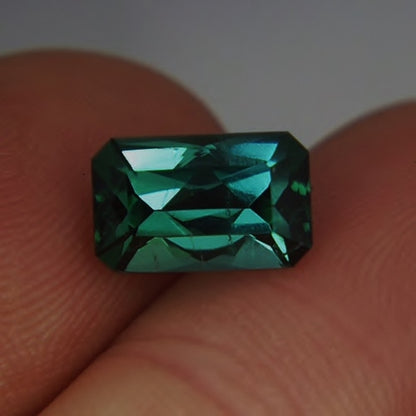 Open Color Blue Green Tourmaline Namibia 3.03ct GL