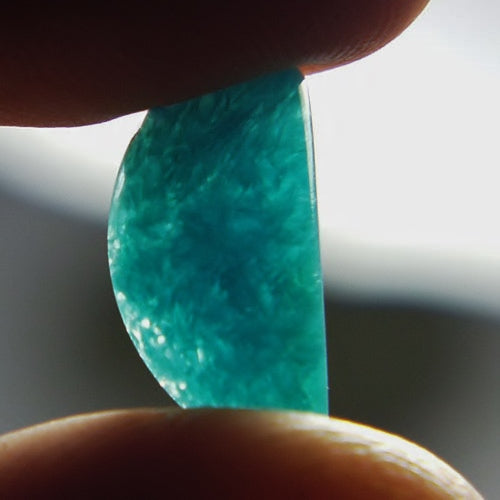 Natural Hemimorphite — 4.22 ct, Belgium, Freeform Cabochon (GL)