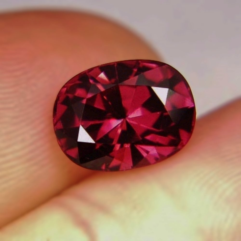 Rich Color! Huge & Natural Red South East Asia Spinel 4.21 ct GL
