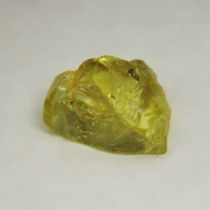 Natural Yellow Apatite Facet Rough — 11.24 ct, Durango, Mexico (GL)
