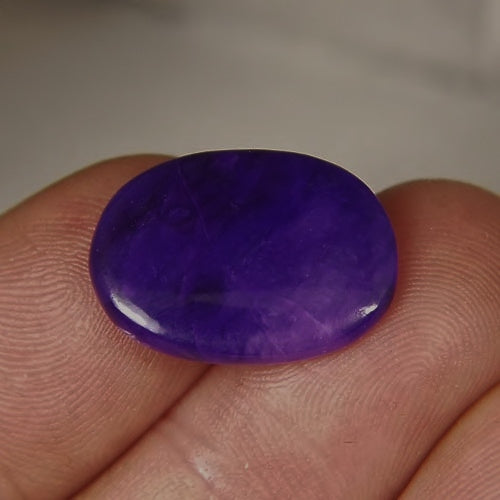 Gem! Rare Fine Color Sugilite Cabochon Africa 10.73 ct GL