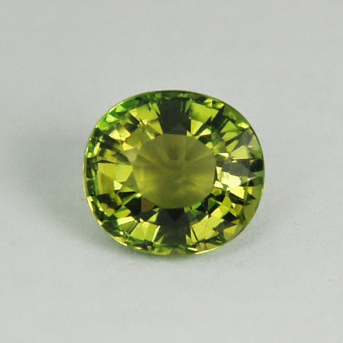 Fine Color! Bright Yellow Green Tourmaline Tanzania 2.56 ct GL