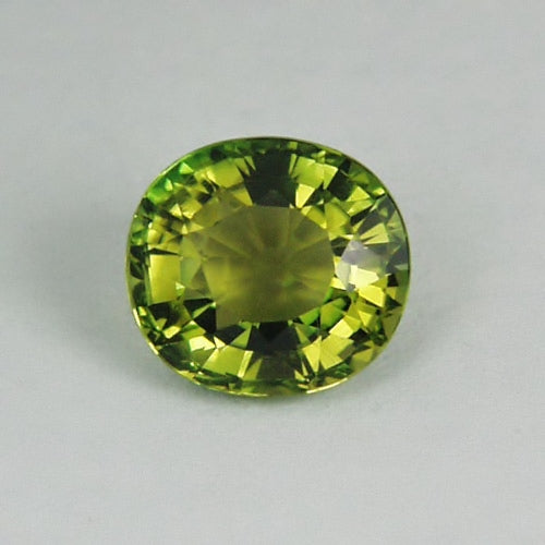 Fine Color! Bright Yellow Green Tourmaline Tanzania 2.56 ct GL