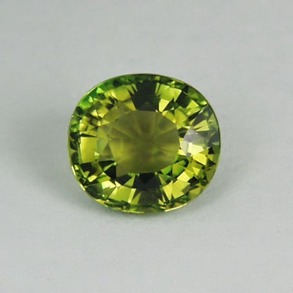 Fine Color! Bright Yellow Green Tourmaline Tanzania 2.56 ct GL