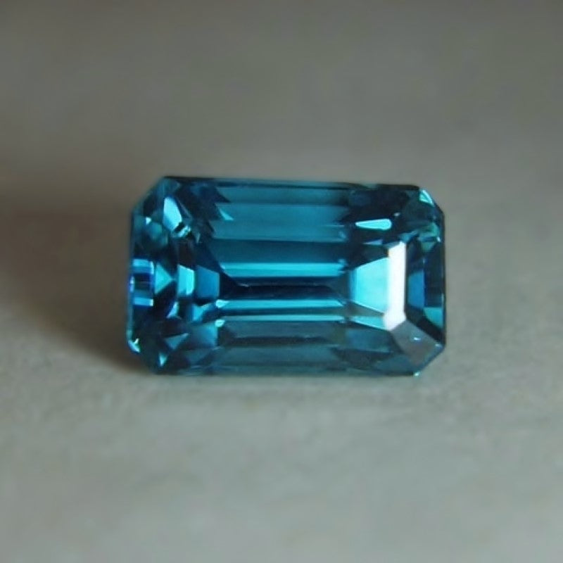 Top Gem Color! Cambodian Blue Natural Zircon 7.81 ct GL