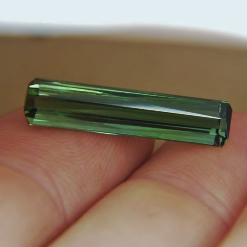 Bright & Pretty! Green Nigerian Tourmaline 7.64 Carat