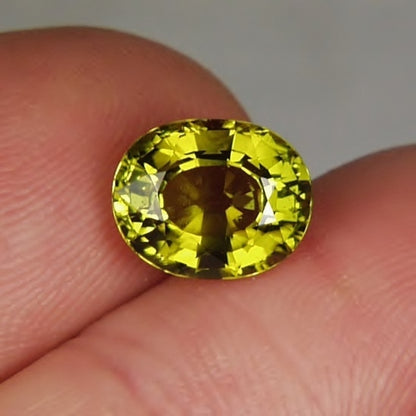 Bright! Natural Sunset Tourmaline Tanzania 3.40 ct GL