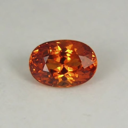 Natural Spessartite Garnet — 2.53 ct, Nigeria, Oval Facet