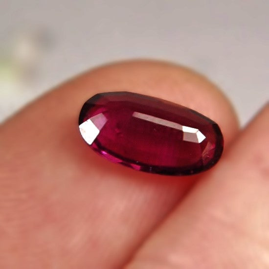 Color! Old Stock Rubellite Tourmaline Brazil 2.17 ct GLI