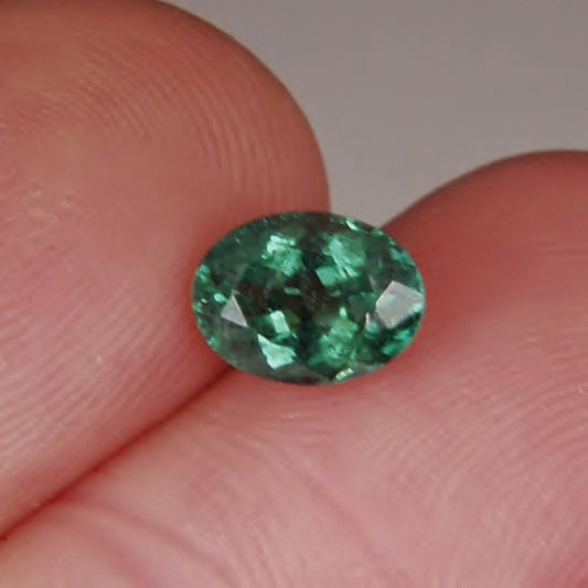 Included Natural Green Tourmaline Brazil 1.43 Carat