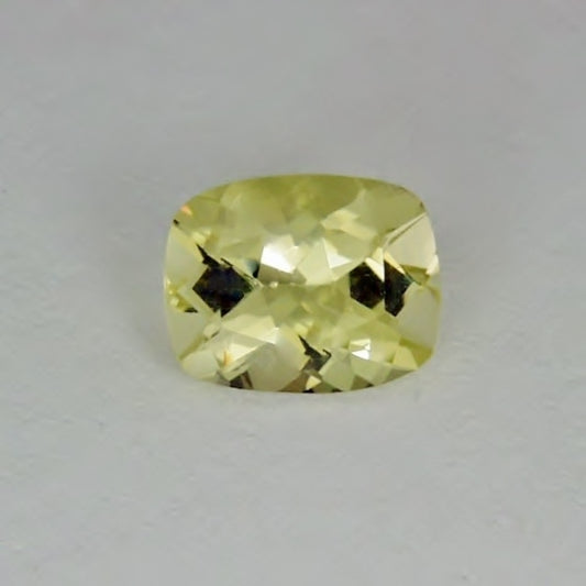Natural Yellow Orthoclase (Feldspar) — 3.38 ct, East Africa, Antique Cushion