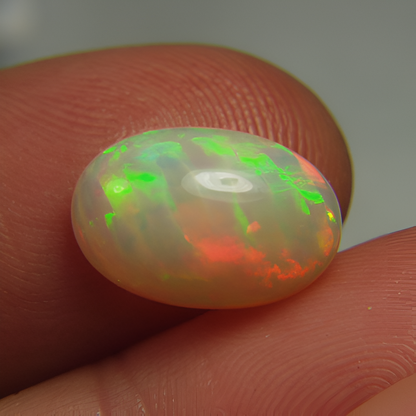 Superior Multi-Color Fire! Fine Quality Welo Opal 5.37ct GL