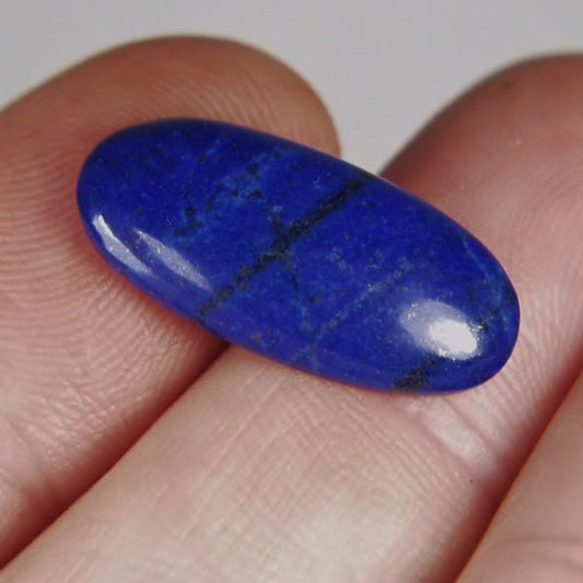 Fine Color! Natural Lapis Lazuli Cab Afghanistan 8.95 Carat