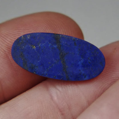 Fine Color! Natural Lapis Lazuli Cab Afghanistan 8.95 Carat