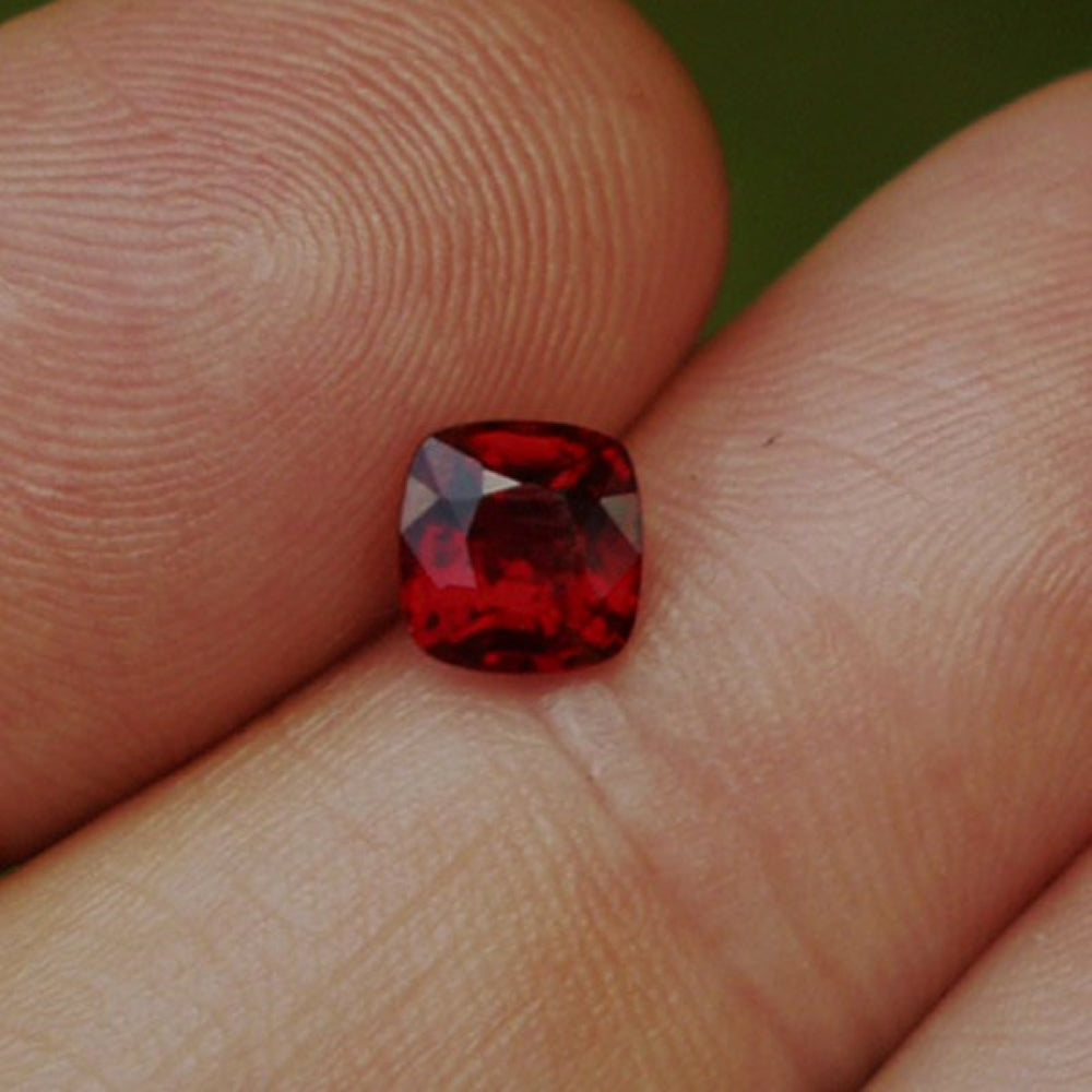 Deep Blood Red Burmese Spinel 1.13 Carat GL