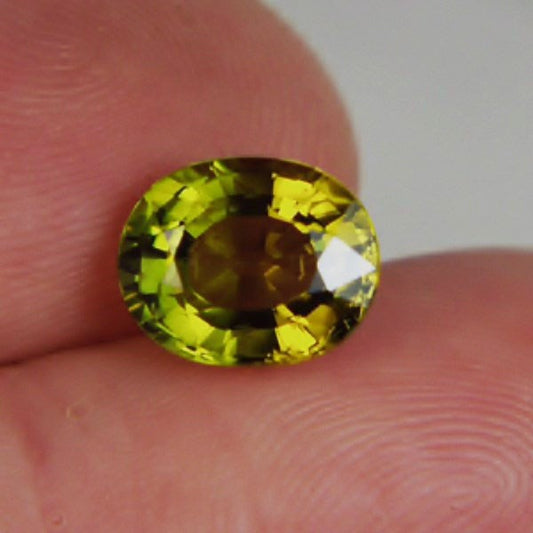 Bright! Natural Dichroic Sunset Tourmaline Tanzania 3.21 ct