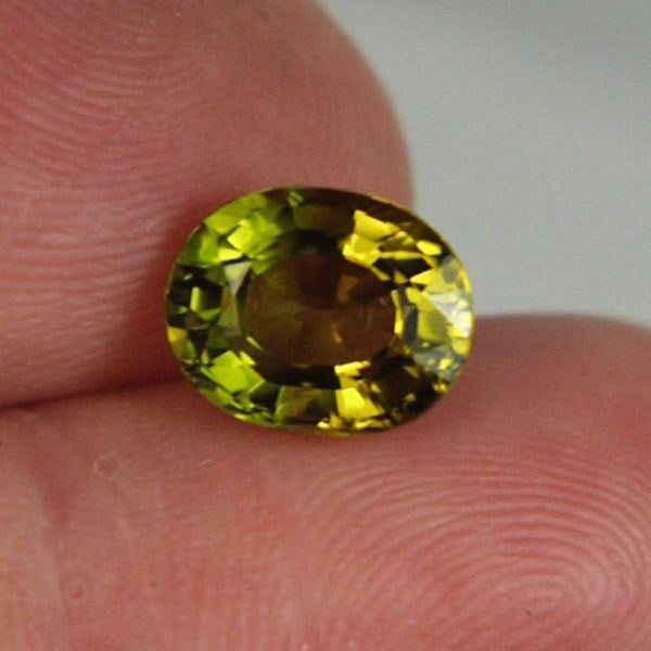 Bright! Natural Dichroic Sunset Tourmaline Tanzania 3.21 ct