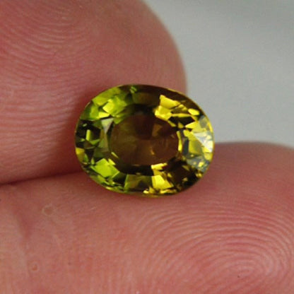 Bright! Natural Dichroic Sunset Tourmaline Tanzania 3.21 ct