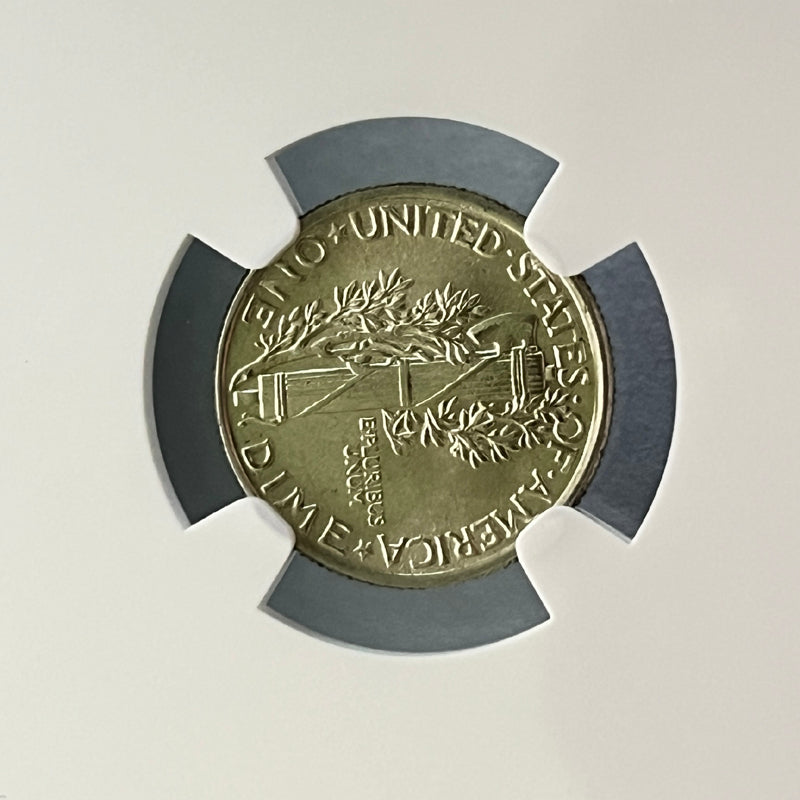 Mercury Dime 1942 D 10C MS 65 4811446-037