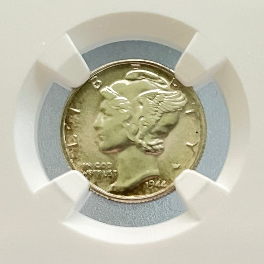 Mercury Dime 1944 D 10C MS 65 4817441-006