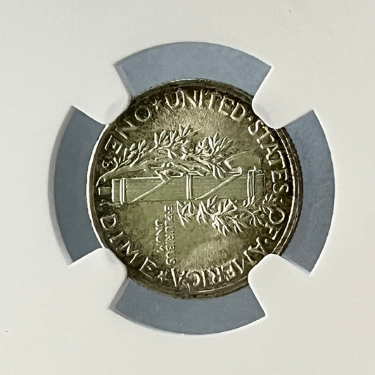 Mercury Dime 1944 D 10C MS 65 4817441-006