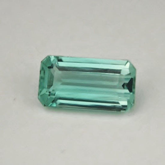 Special Color! Blue-Green Afghan Tourmaline 4.94 ct GL