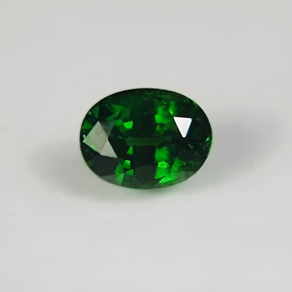 Intense Chrome Green Tsavorite Garnet Kenya 1.24 carats GL