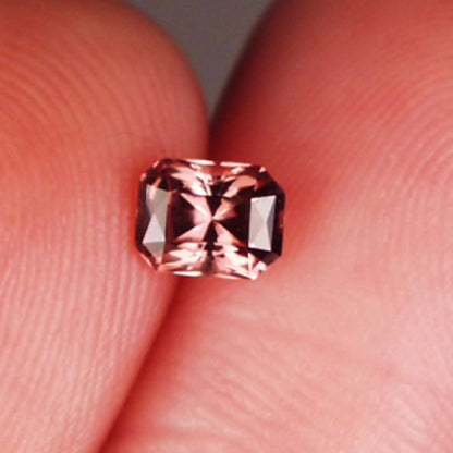 Natural Color Change Garnet — 0.84 ct, Kenya, Emerald Radiant