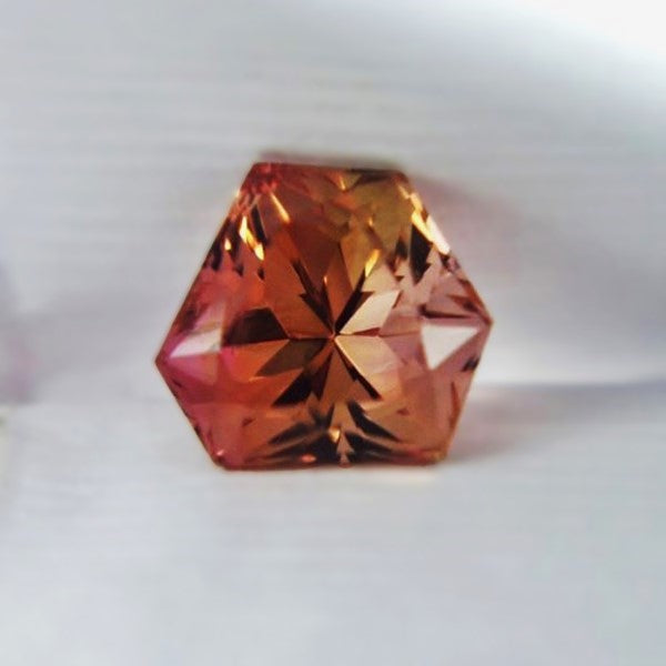 Collectors Parti -Color Tourmaline Nigeria! 3.96 Carat