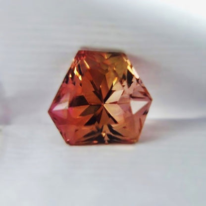 Collectors Parti -Color Tourmaline Nigeria! 3.96 Carat
