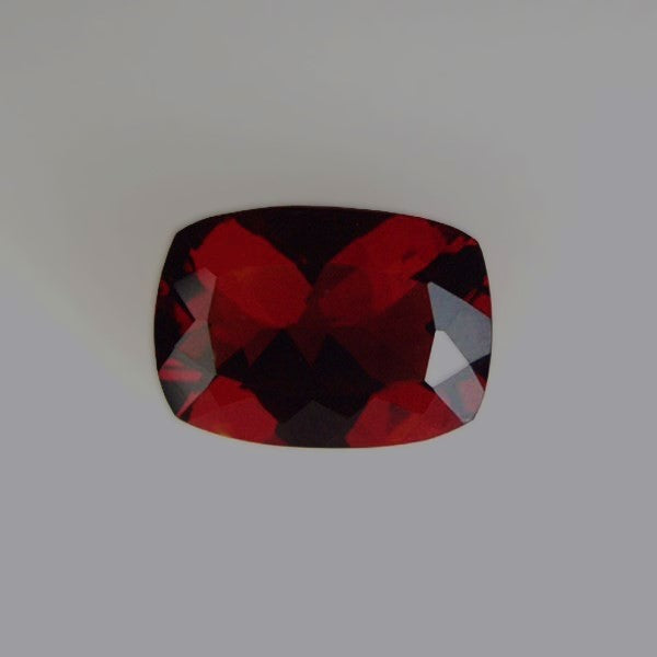 Copper-Diffused Red Andesine (Feldspar) — 10.45 ct, Cushion Cut
