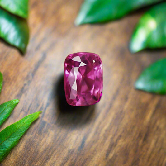Unheated! Natural Fine Pink Sapphire Sri - Lanka 1.23 ct GL