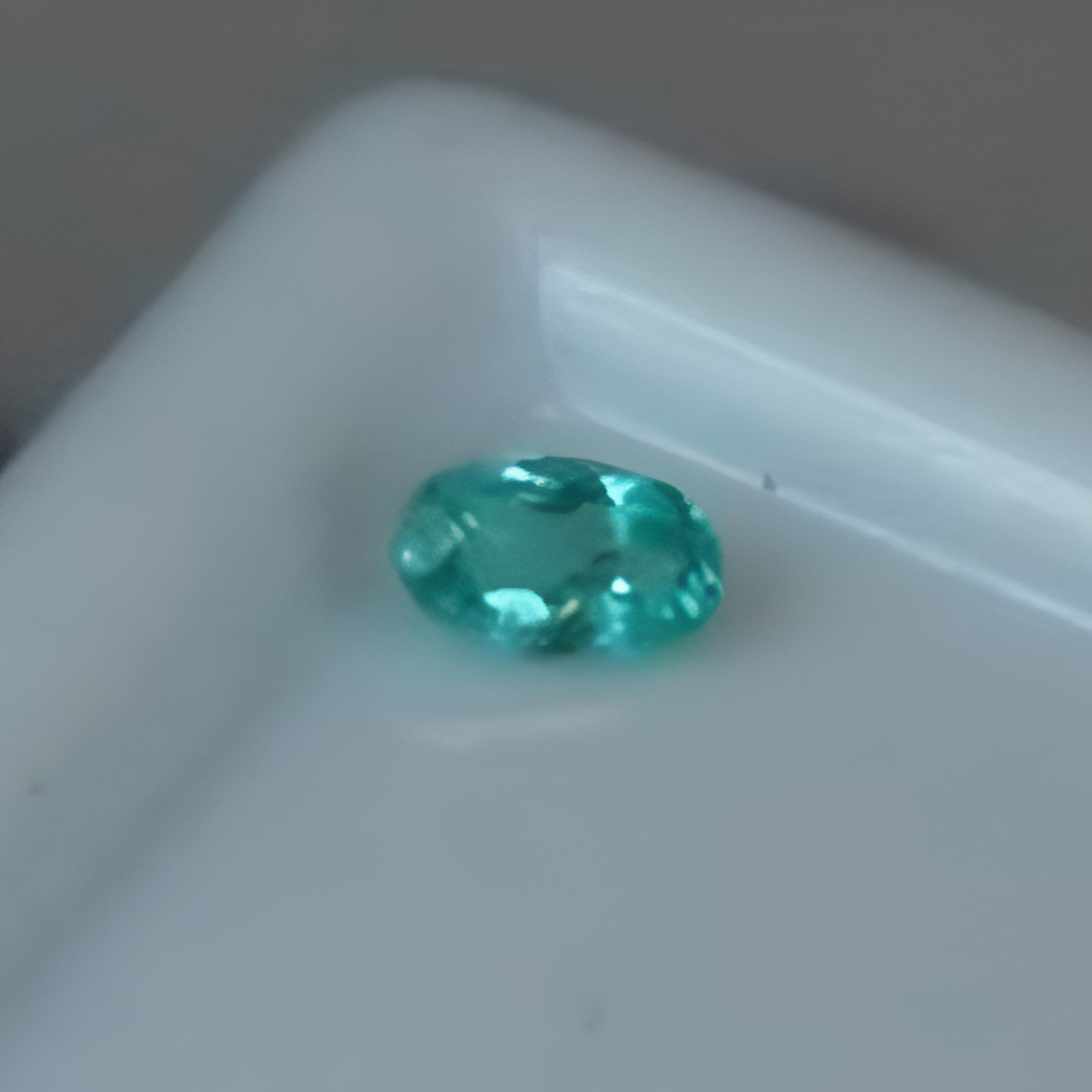 Tiny Treasure! Genuine Brazil Neon Paraiba Tourmaline GL
