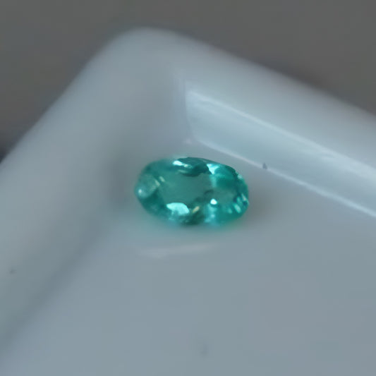 Tiny Treasure! Genuine Brazil Neon Paraiba Tourmaline GL