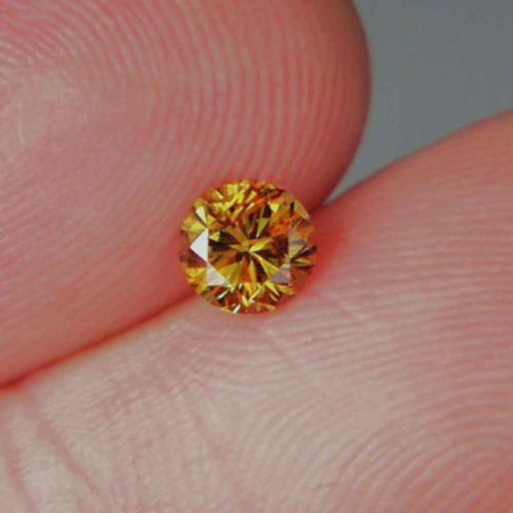 Tiny Treasure! Multi Color Fire! Natural Sphene Pakistan GL