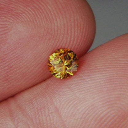 Tiny Treasure! Multi Color Fire! Natural Sphene Pakistan GL