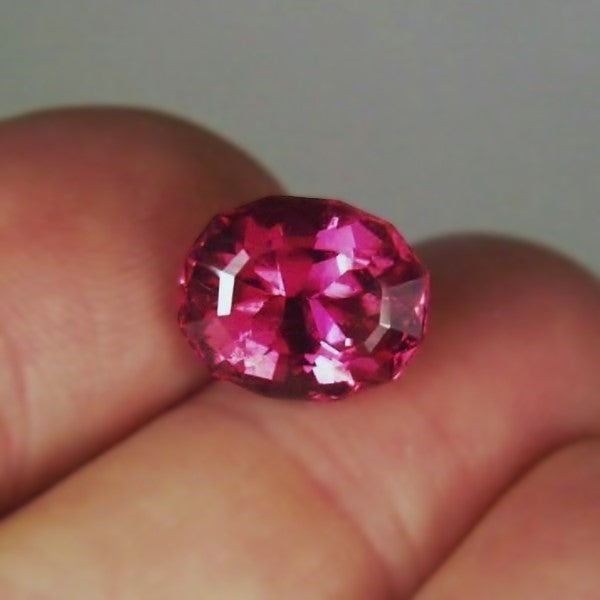 Color! Pink - Red Rubellite Tourmaline Nigeria 5.17 Carat GL
