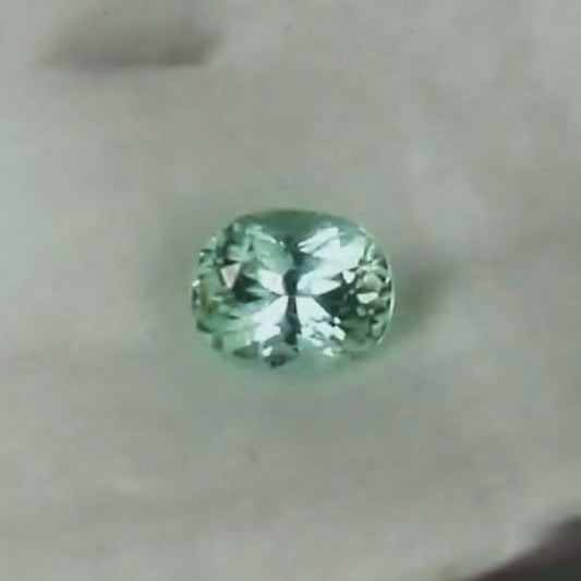 Bright! Mint Green Tourmaline Afghanistan 2.08 ct